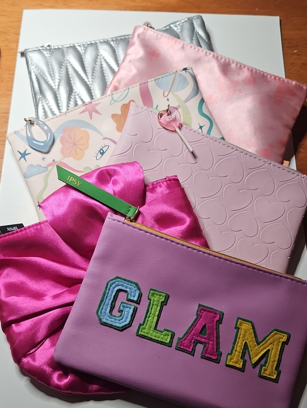 Multi-Pack Cosmetic Pouches Ipsy Bags